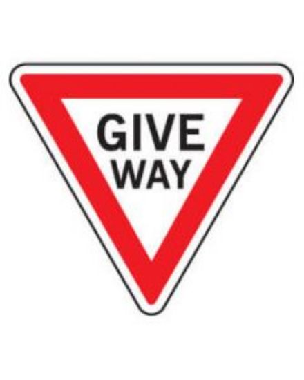 Picture of Regulatory Sign - R1-2B Give Way 900 x 900 mm