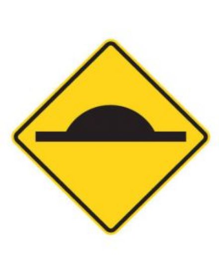 Picture of Warning Sign - Speed Hump 600 x 600mm