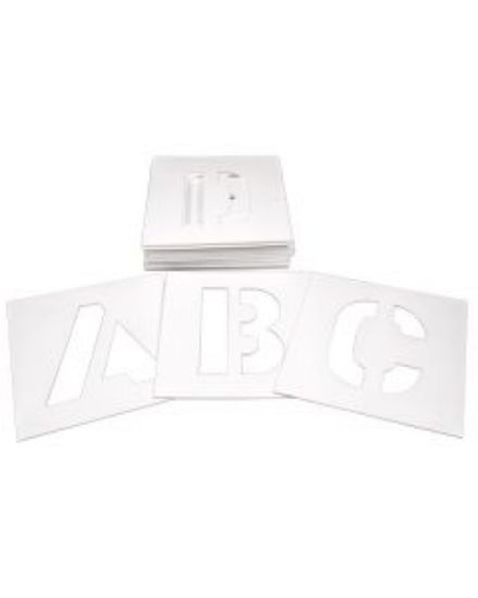 Picture of Stencil Set - Letter Pack (A-Z) 100mm