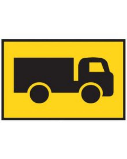 Picture of Boxed Edge Road Sign - TRUCK 600x900mm