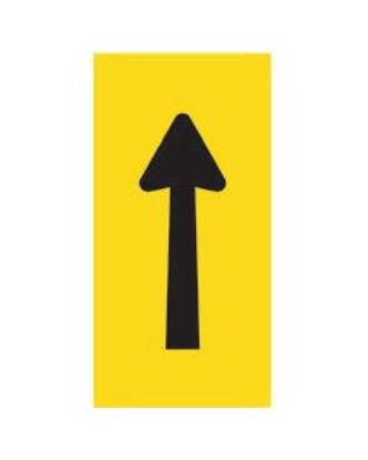 Picture of LANE AHEAD ARROW Multi Message Sign Coreflute 300 x 600mm