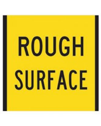 Picture of ROUGH SURFACE Multi Message Sign Coreflute 600 x 600mm