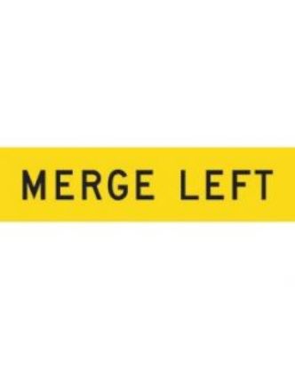 Picture of Merge Left Multi Message Sign 1200 x 300mm