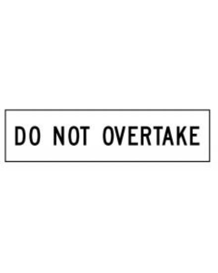 Picture of Do Not Overtake (MMS-ADV-10) WA Mutli Message Sign