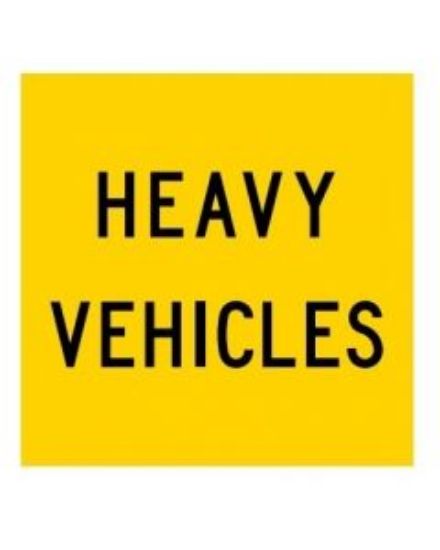 Picture of Heavy Vehicles (MMS-ADV-13) WA Mutli Message Sign