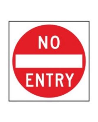 Picture of No Entry | 600 x 600mm Multi Message Sign (WA only)