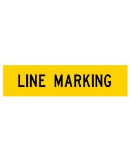 Picture of Line Marking (MMS-ADV-16) WA Mutli Message Sign