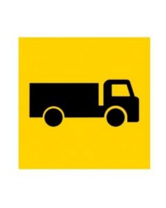 Picture of Truck pictogram (MMS-ADV-51) WA Mutli Message Sign