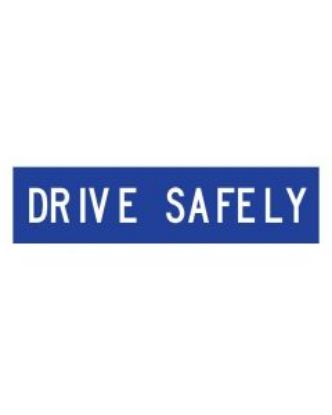 Picture of 1200 x 300 Drive Safely Coreflute