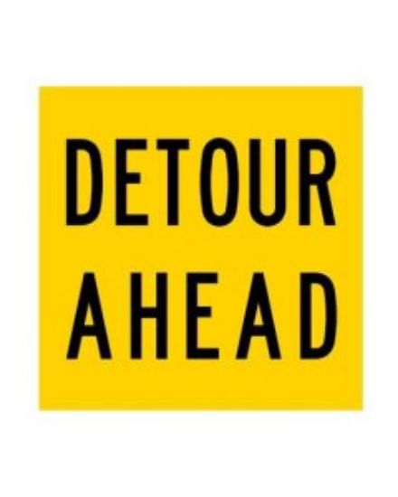 Picture of Detour Ahead (MMS-ADV-9A) WA Mutli Message Sign