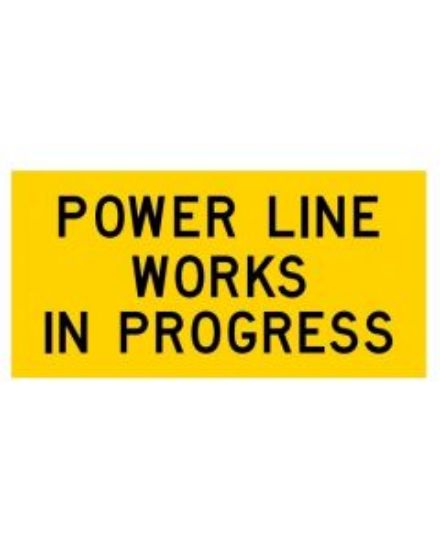 Picture of Power Line Works In Progress (MMS-ADV-25) WA Mutli Message Sign