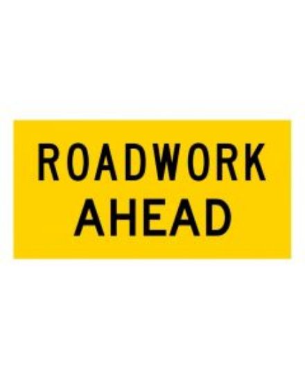 Picture of Road work ahead (MMS-ADV-39) WA Mutli Message Sign