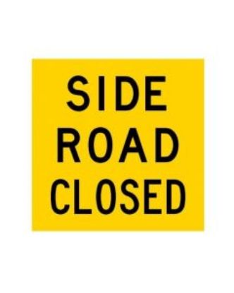 Picture of SIDE ROAD CLOSED (MMS-ADV-42) WA Mutli Message Sign