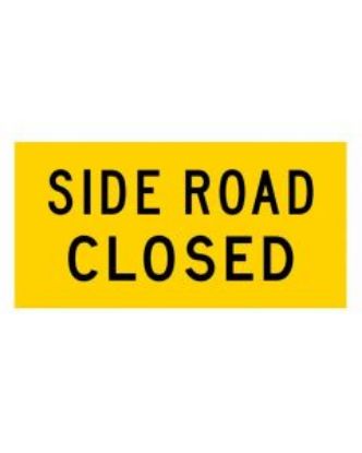 Picture of SIDE ROAD CLOSED (MMS-ADV-43) WA Mutli Message Sign