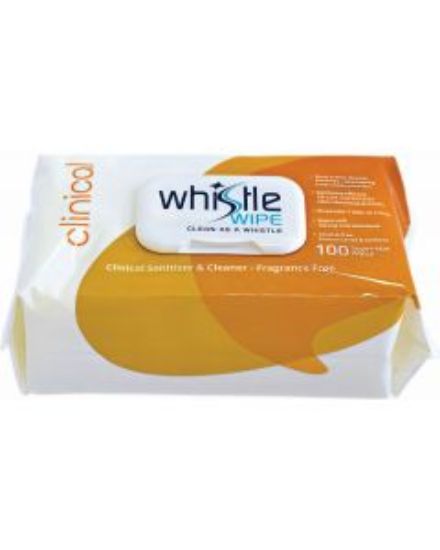 Picture of Ultra Grime/Whistlewipe Antibacterial Wipes, 100 pack