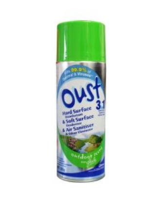 Picture of Disinfectant Spray Oust 3 in 1 Outdoor Scent Aerosol