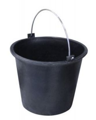 Picture of Heavy Duty Bucket 15L Soft Rubber