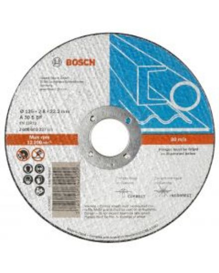 Picture of Bosch Metal Cut Off Wheel 125x2.8x22mm