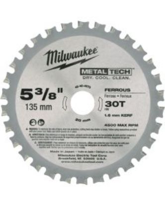 Picture of Milwaukee Metal Saw Blades 5 3/8"