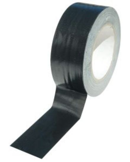 Picture of Cloth Tape 48 mm x 25 metre Roll, Black