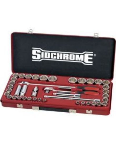 Picture of Sidchrome 41 piece 1/2" Drive Metric & A/F Socket Set