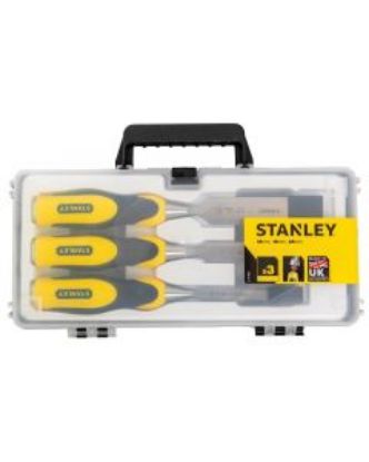 Picture of Stanley 3 Piece Dynagrip Chisel Set 