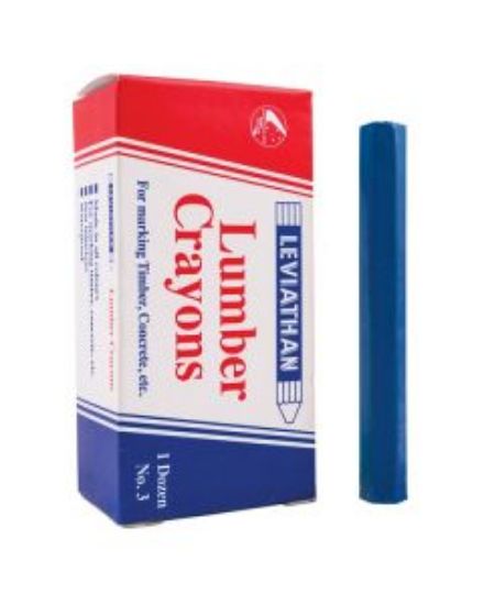 Picture of Leviathan Lumber Crayons D2 No. 3 Blue