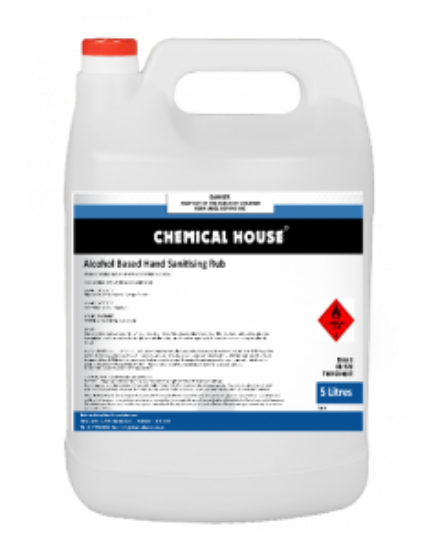 Picture of Alcohol Based Sanitising Liquid, 5L - Not Available In WA