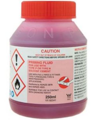 Picture of Plumbers PVC Primer Red 500ml