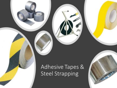 Picture for category Adhesive Tapes & Steel Strapping