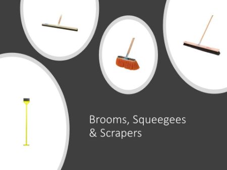 Picture for category Brooms, Squeegees & Scrapers