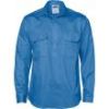 Picture of Long Sleeve Closed Front Cotton Drill Shirt DNC Work Wear