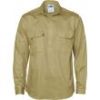 Picture of Long Sleeve Closed Front Cotton Drill Shirt DNC Work Wear