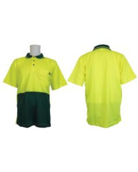 Picture of Hi-Vis Micromesh Short Sleeve Polo