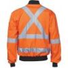 Picture of Hi Vis D/N Cotton Bomber Jacket "x" Back & Additional Tape