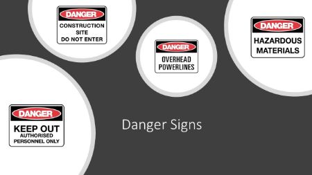 Picture for category Danger Signs