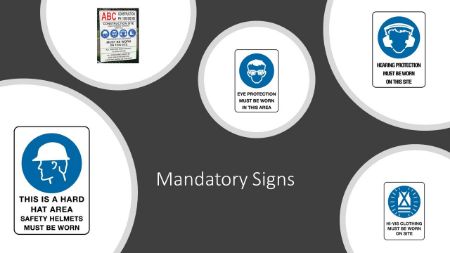 Picture for category Mandatory Signs