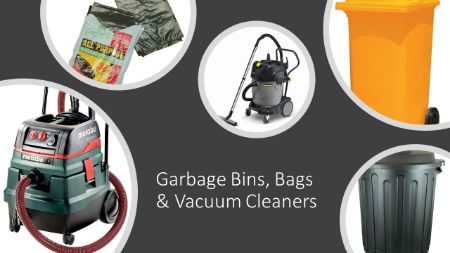 Picture for category Garbage Bins, Bags & Vacuum Cleaners
