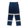 Picture of Navy Taped Cargo Drill Trousers