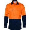 Picture of Long Sleeve Cool Breeze Hi Vis Two Tone Drill Shirt