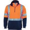 Picture of Hi Vis "X" D/N 1/2 Zip Sweatshirt