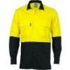 Picture of Long Sleeve Hi-vis 3 Way Cool Breeze Cotton Drill