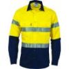 Picture of Long Sleeve Hi-vis Vented Shirt with Reflective Tape