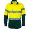 Picture of Long Sleeve Hi-vis Vented Shirt with Reflective Tape