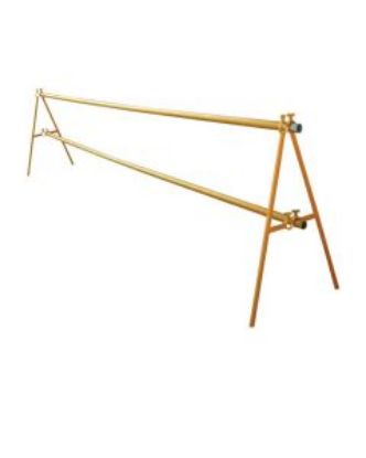 Picture of A Frame Stand-Swivel Top-P/Coated Yellow