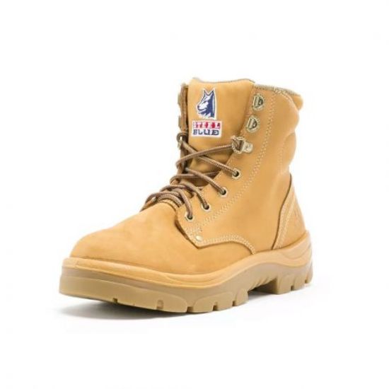 Picture of Steel Blue Argyle Steel Cap Work Boots - Wheat