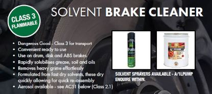 Picture of SOLVENT BRAKE CLEANER 200L 