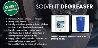 Picture of SOLVENT DEGREASER 20L