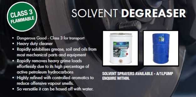 Picture of SOLVENT DEGREASER 20L