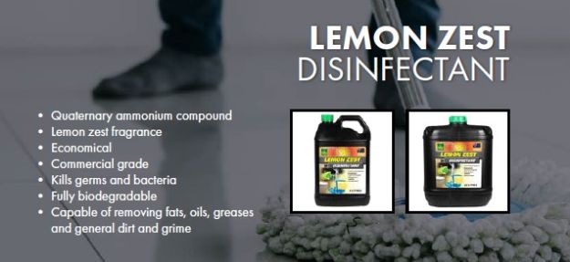 Picture of LEMON ZEST DISINFECTANT 5L 